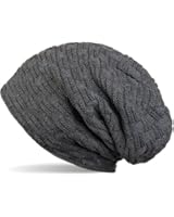 styleBREAKER warme Feinstrick Beanie M&uuml;tze mit Flecht Muster und sehr weichem Fleece Innenfutter, Unisex 04024058