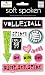 Me & My Big Ideas Soft Spoken Themed Embellishments, Volleyball Glitter Girl