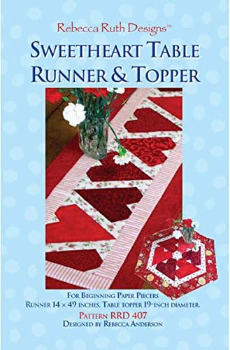 Sweetheart Table Runner & Topper