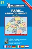 Plan de ville : Paris par arrondissements, numéro 57