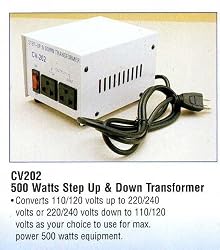 500 Watts Step Up & Down Transformer