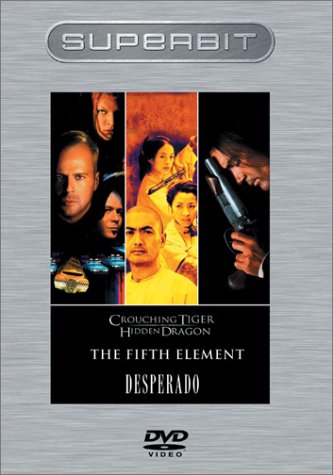 CD-Charts  DVD : Superbit Collection (Crouching Tiger, Hidden Dragon / The Fifth Element / Desperado)