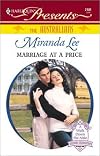 Marriage At A Price (The Australians) (Harelequin Presents, No 2181)