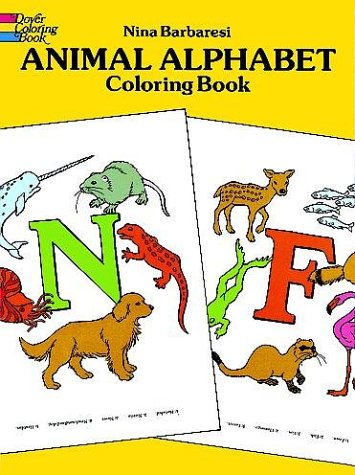 Animal Alphabet Coloring Book (Colouring Books)