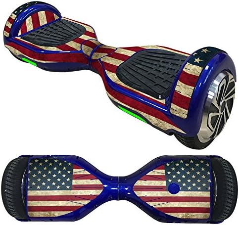 FocusSkins UNITED STATES flag design 6.5" skin for electric Self Balance scooter Board