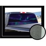 AURORA&nbsp;22 x 65 - Rear Window Graphic - back truck decal suv view thru vinyl by SignMission
