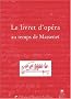 Le livret d'op�ra au temps de Massenet