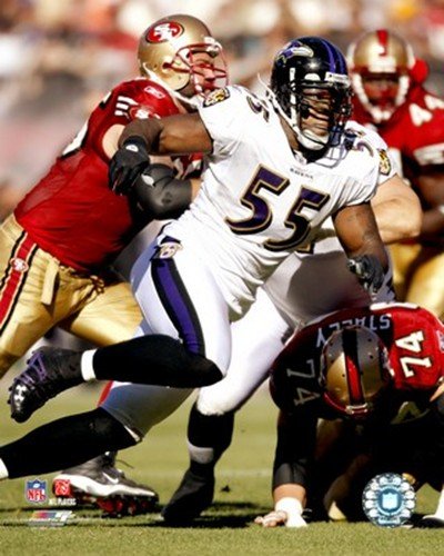 Terrell Suggs - 2007 Action Art Poster PRINT Unknown 8x10