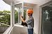 Build Inspector Checks Quality of Installation of New Windows.. - 24