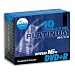 Platinum 4,7 GB DVD+R DVD-Rohlinge (16x Speed) in 10er Pack Slimcase