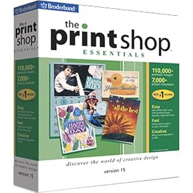 The Print Shop Essentials 15 by Broderbund