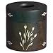 Hand-lacquered Tissue Paper Box Cover With Hand-etched Flowers (Thailand)