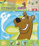 Decofun, Scooby Doo Glow in the Dark, Self Adhesive Art Squares, Room Decorations