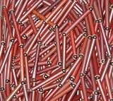 Bamboo curtain or doorway noren - dark mahogany color