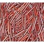Bamboo curtain or doorway noren - dark mahogany color