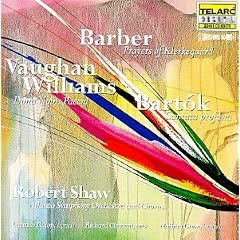 Barber/Bart�k/Vaughan Williams - Choral Works