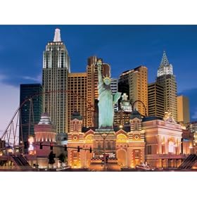 New York Hotel Las Vegas 2000 Piece Jigsaw Puzzle