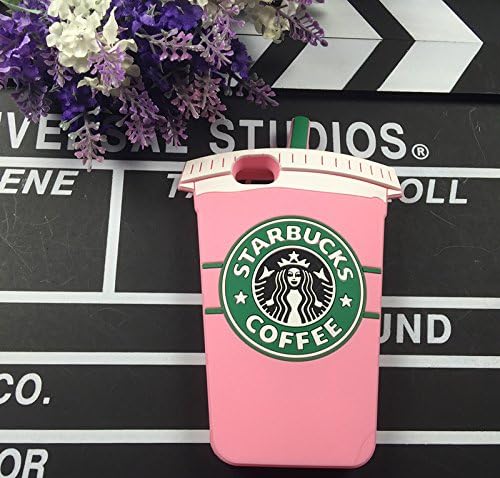 3D Cute Lovely Starbucks Soft Silicone Gel Coffee Cup Rubber Phone Cover Case For iphone 4 4G 4S
