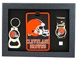 Cleveland Browns - NFL Bottle Opener Key Ring, Luggage Tag, Money Clip Gift Set