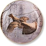 Wild Wings Gamebirds & Waterfowl Plates - Misty Morning Grouse - B0006U38NA