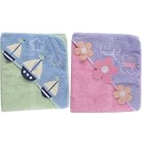 Hooded Bath Wrap - Woven Terry by Luvable Friends