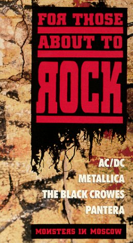 For Those About to Rock: Monsters in Moscow [VHS] [Import]
