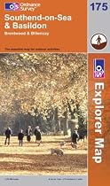 Southend-on-Sea and Basildon (Explorer Maps) (OS Explorer Map)