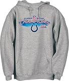 Indianapolis Colts Super Bowl XLI Champions Locker Room Adult Hooded Sweatshirt, L