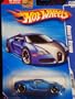 Hot Wheels 2010-160 Blue Bugatti Veyron Hot Auction 1:64 Scale