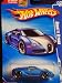 Hot Wheels 2010-160 BLUE Bugatti Veyron Hot Auction 1:64 Scale