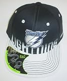 Reebok Tampa Bay Lightning Pro Shape Flat Brim Stretch Fit Hat Small/Medium