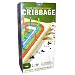 Deluxe Wood Folding 3-Player Cribbage Set