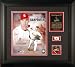 Chris Carpenter St. Louis Cardinals -2005 Cy Young- Framed 8x10 Photo with Game Used Baseball and Team Pin
