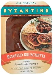 Byzantine Roasted Bruschetta, 5.5-Ounce Tray (Pack of 8)