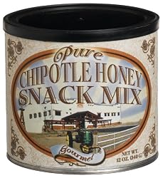 Ass Kickin' Pure Chipotle Honey Snack Mix, 12-Ounce Cans (Pack of 6)