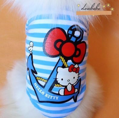 WP Pet Dog Cat Hello Kitty Costume Party Clothes Clothing Cosplay Outfit Appareal 8 (M)