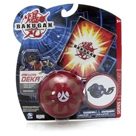 Bakugan Battle Brawlers Bakugan Deka Red Serpenoid