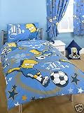 Kitchen & Housewares : BART SIMPSON SOCCER STAR SINGLE DUVET SET NEW TO AMAZON