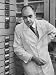 Researcher Dr. Maurice Hillman Working in Lab at Walter Reed Research Institute Studying Flu Virus Premium Photographic Poster Print by Ed Clark, 24x32