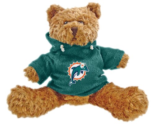 Champion Treasures NFL Miami Dolphins Hoodie Bear