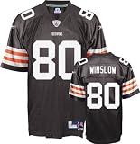 Cleveland Browns Kellen Winslow #80 Premier Jersey Brown (X Large)