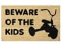 Beware of the Kids Coir Welcome Doormat Funny Mat