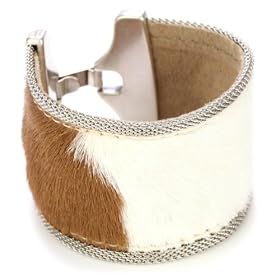 Streets Ahead 1 1/2 Italian Calf Hair Leather with Ivory and 