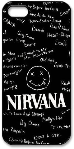Nirvana, Personalized Protective Back Cover Case For iphone 5 5s TPU