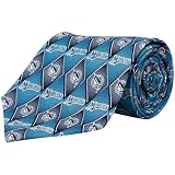 MLB Florida Marlins Teal-Gray Diamond Tie