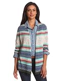 51YQzuEaGcL. SL160  Pendleton Womens Silver Creek Jacquard Stripe Cardigan