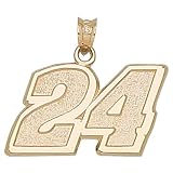 LogoArt Jeff Gordon 14K Large Number Pendant
