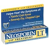 Neosporin Lip Treatment, 0.25 Ounce Tubes (Pack of 6)