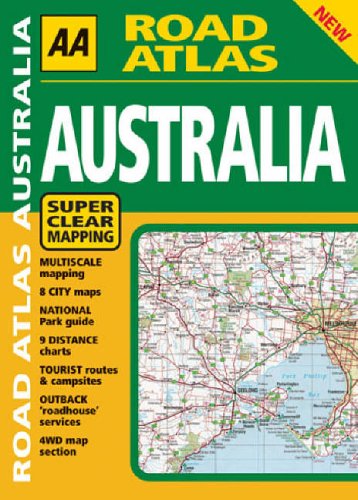 City Travel Guides Discounted  Books : AA Road Atlas Australia: Multiscale (AA Road Atlases)