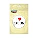 I Love Heart Bacon Pinback Button Pin Badge - 3 Inch Diameter